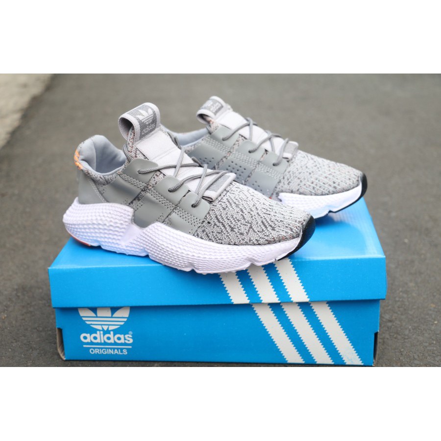 Sepatu Sport Adidas Prophere Grey Import Vietnam Premium Sneakers Running Fitnes Gym Olahraga Murah