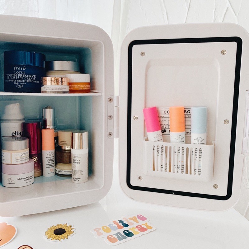 Skincare Mini Fridge Round 4L