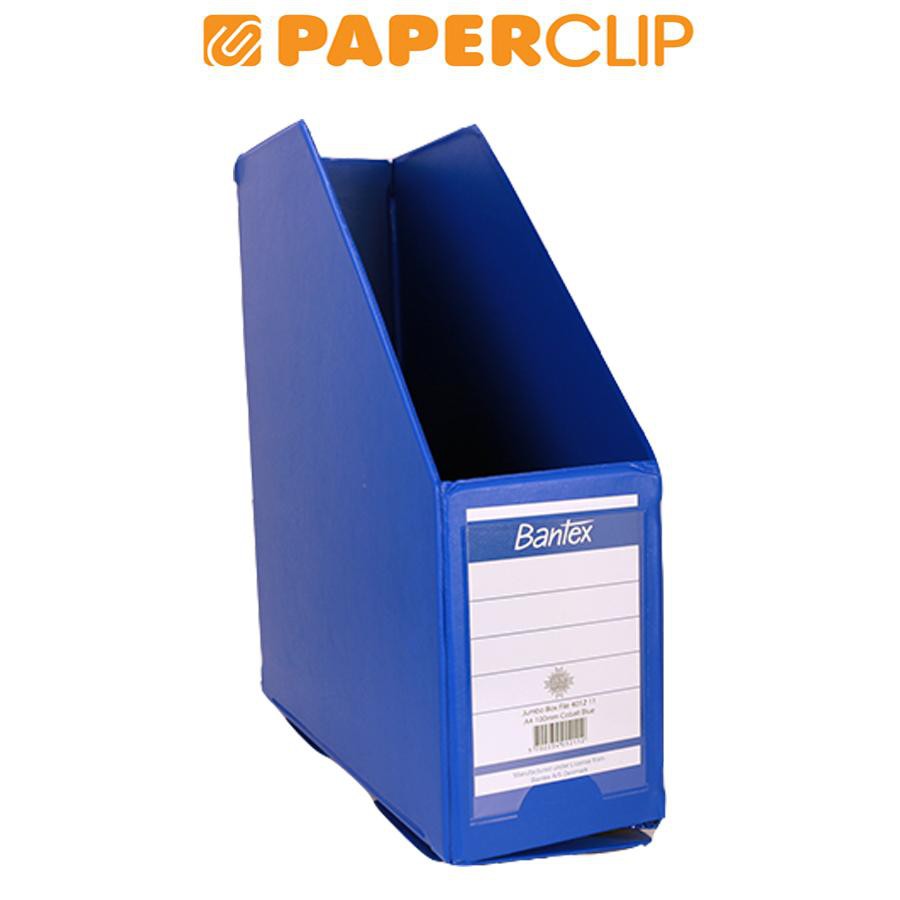 

BOX FILE BANTEX 4012 A4 11 COBALT BLUE