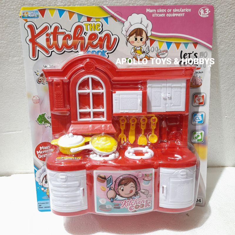 MAINAN ANAK BEAUTIFUL KITCHEN SET MK04