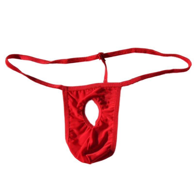 celana Dalam Pria/Wanita Gaya Open Thong satu Dengan G String