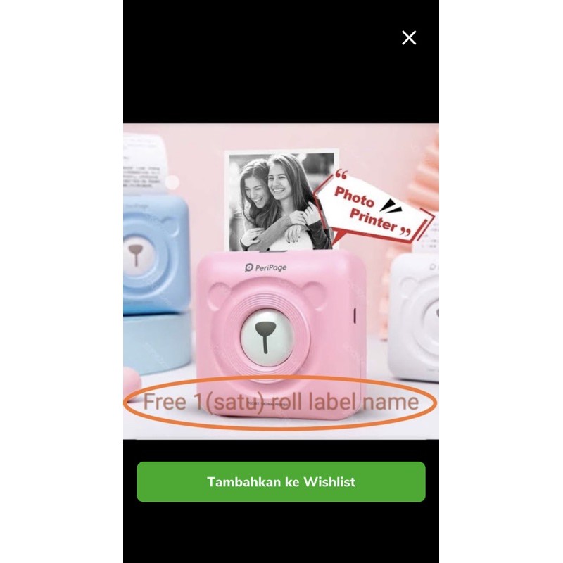 Peripage Thermal Photo Printer A6