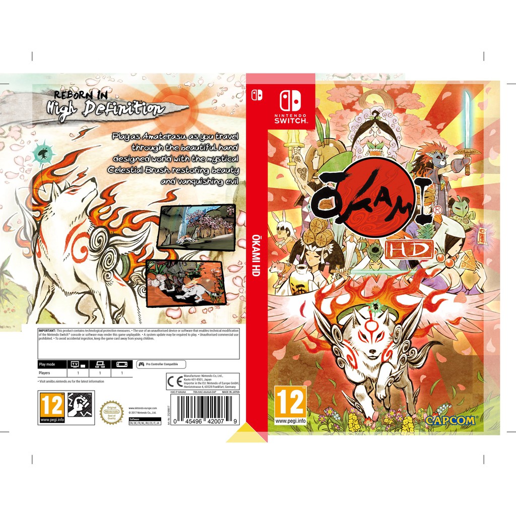 okami hd switch