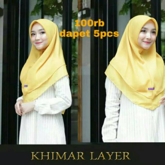 Khimar 2layer