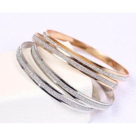 MORYMOSHI G11 Gelang Tangan Wanita Diamond Dust Fashion Korea Aksesoris Murah Bangle