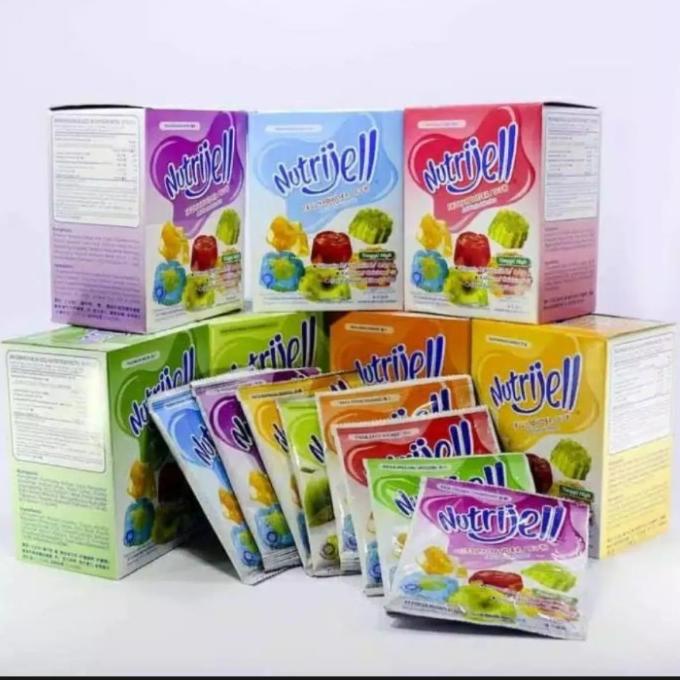 

nutrijell buah 1 box isi 12 sachet 10 gr OBRAL Kode 58