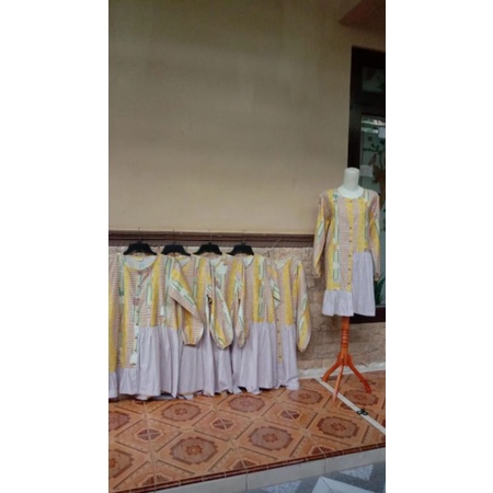 ANGELINA TUNIC PAKAI KAIN ORIGINAL RIA MIRANDA.