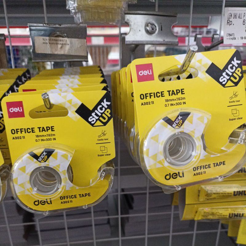 

deli office tape 18mmx7.62