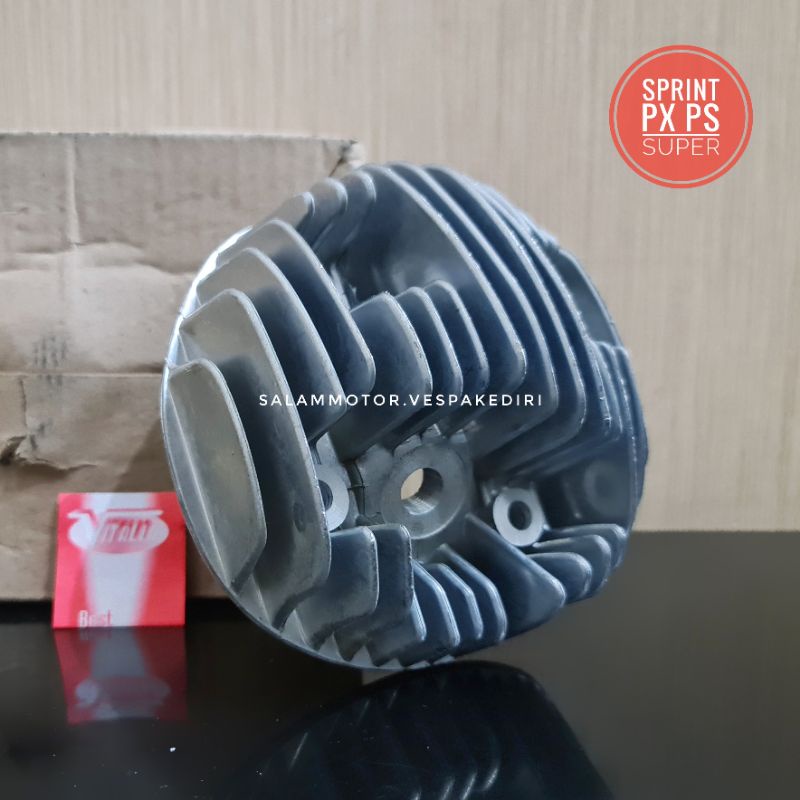 silinder head vespa kop blok seher vespa super px ps sprint vitalia busi drat pendek