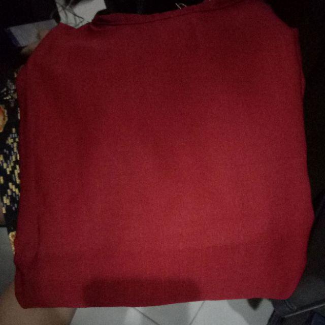 Setelan Kebaya Vanya Jacquard Warna Maron Navy White Silver Tosca Dusty Barong Pendek Set Gemari Bt