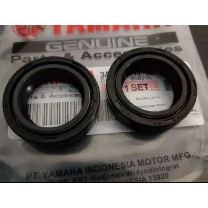 Seal Sil Shock Depan Yamaha Mio, Jupiter, Nouvo, Fino, Soul, Vega R, F1ZR Alfa (2pcs) 3AY