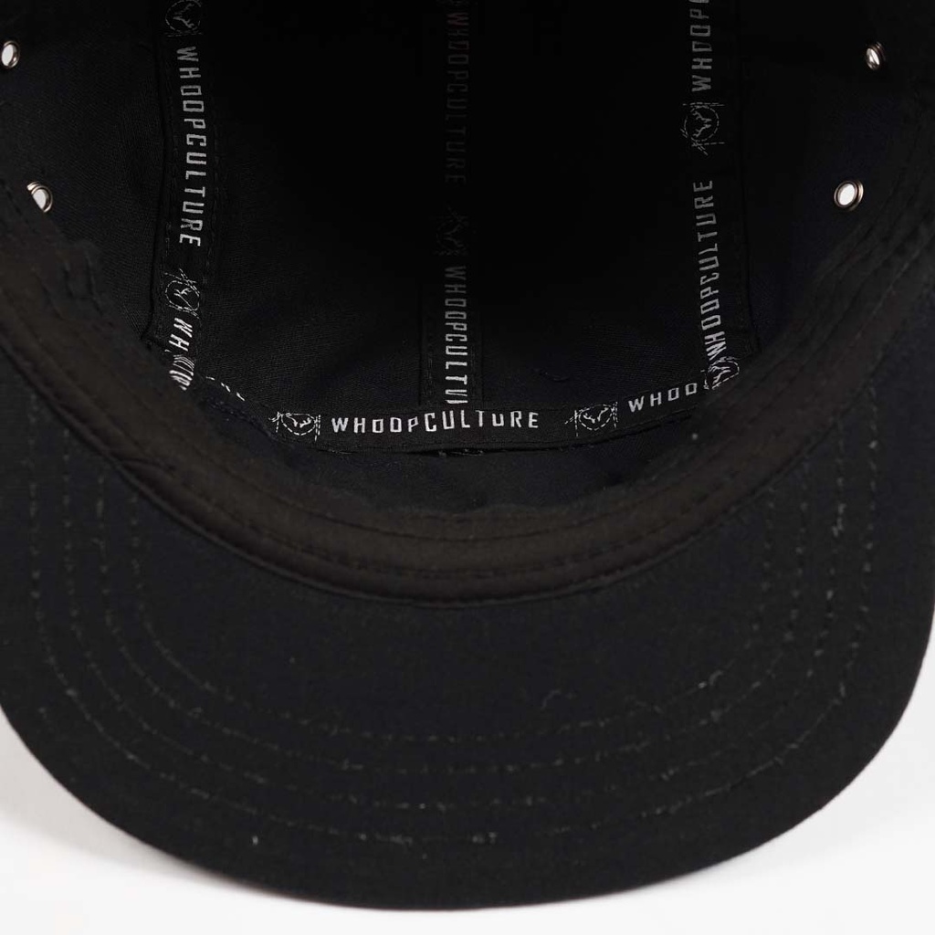 Whoopculture &quot;Patron&quot; Black 5Panel