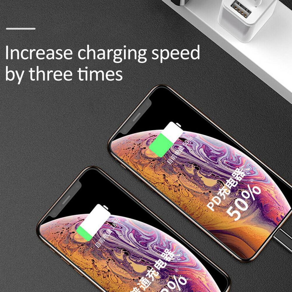 18W PD Fast Charger QC 3.0 for Apple Charger Type-C Power Adapter Quick Charger