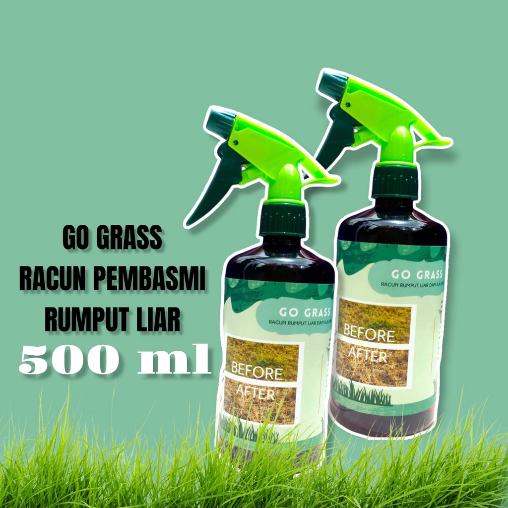 COD ✅ HERBISIDA OBAT PEMBASMI RUMPUT LIAR GULMA 500 ML RACUN RUMPUT LIAR PALING AMPUH / PEMBASMI RUMPUT LIAR