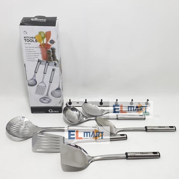 oXONE kitchen tools stainless OX-963 / sutil centong spatula stainless