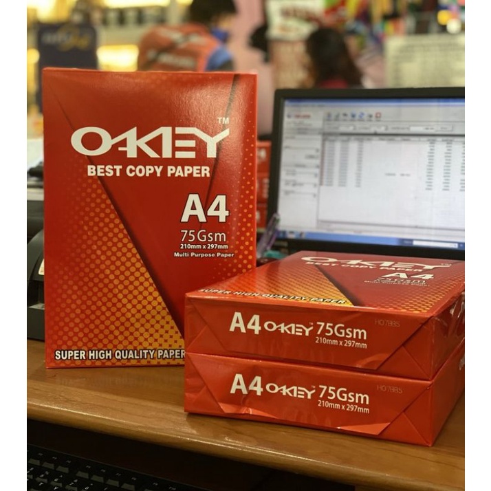 

Kertas HVS Okey A4 75 Gr gsm