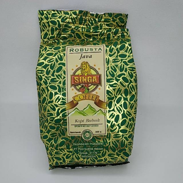 

Robusta Kopi Singa Java 360gr barcode 8992904113608