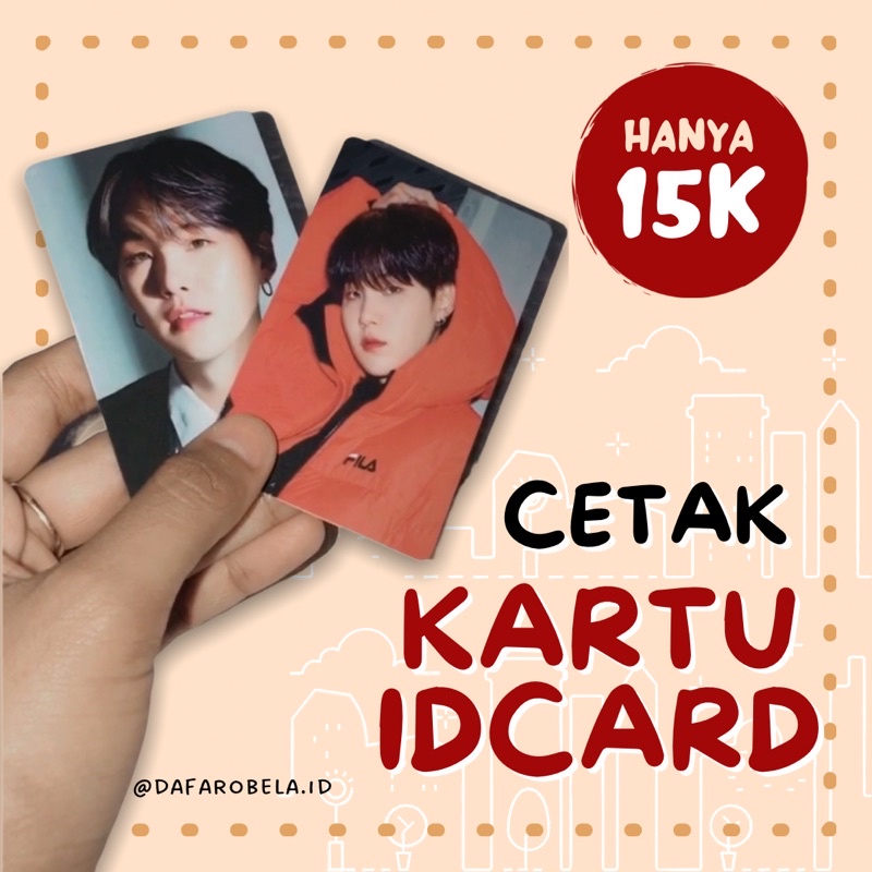 

CETAK KARTU IDCARD CUSTOM