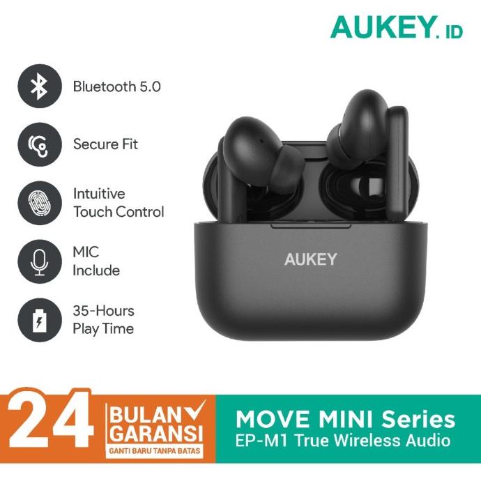 :::::::] Headset / TWS Aukey EP-M1 Move Mini Series - 500731