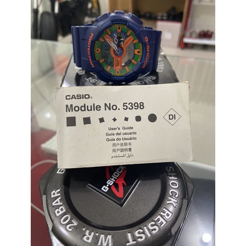 second jam gshock ga110fc