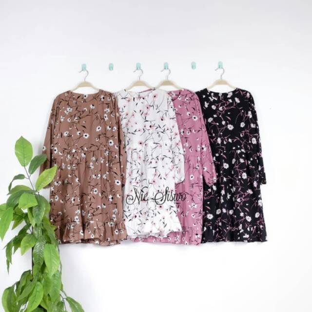 Tunik monalisa/baju muslim/tunik muslim/baju kekinian