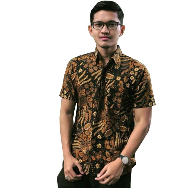 Kemeja Hem Batik Motif Manggar