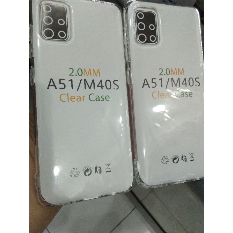 silicon ultra clear case Samsung A51