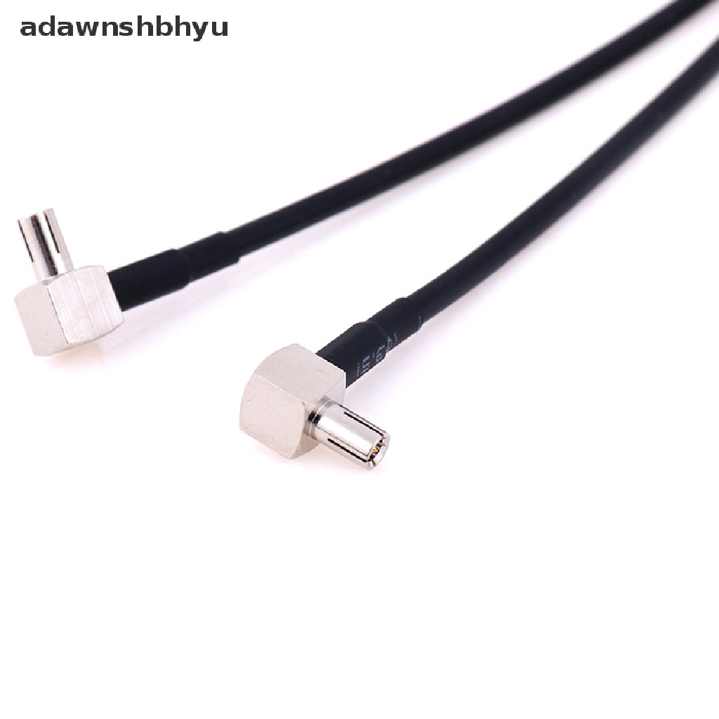 Adawnshbhyu 15cm sma female to 2x ts9 male plug y splitter Gabungan Kabel Kuncir rg174