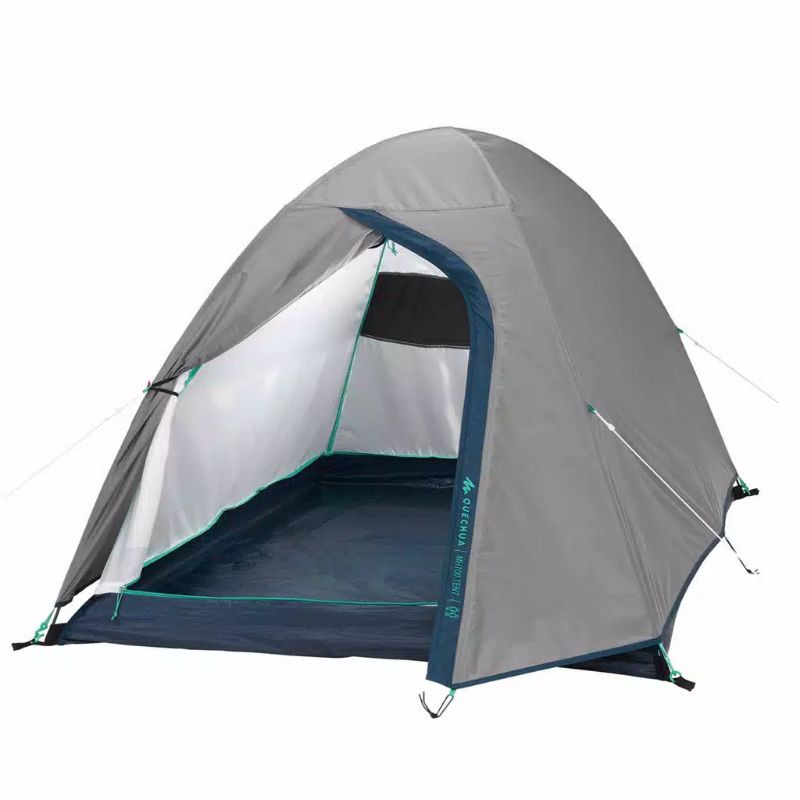 TENDA KAPASITAS 2 ORANG - TENDA QUECHUA MH-100 DECATHLON ORIGINAL