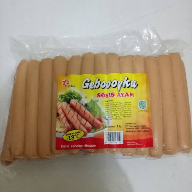 SOSIS AYAM GEBOOYKU 1KG