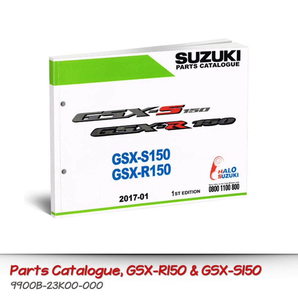 PARTS CATALOGUE SUZUKI GSX R150   GSX S150 Murah