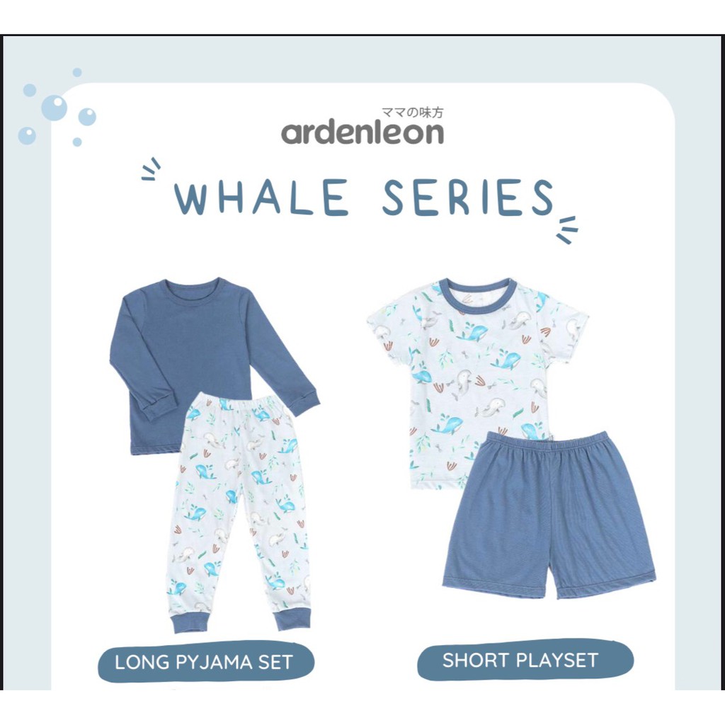 Ardenleon Long Pyjama Set / Piyama Anak Bayi