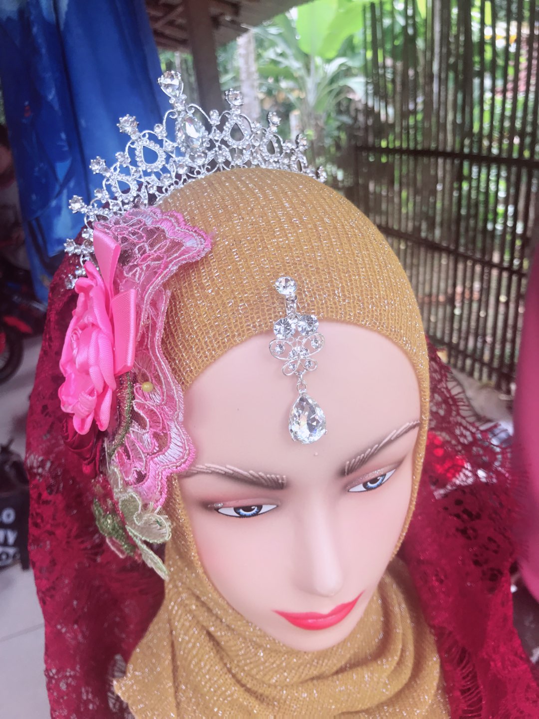 Patung Hijab Manekin/patung Plastik Display Hijab Dewasa