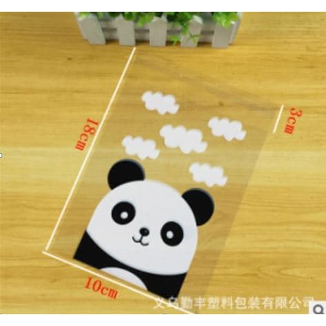 

CVCV099 Plastik Fancy Cookies - Kue - Permen - Roti Panda Cloud 13X18