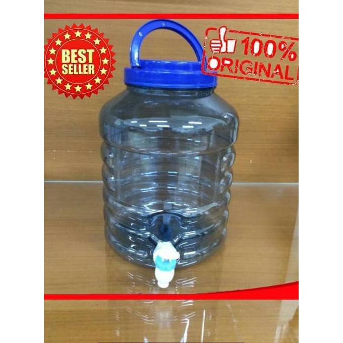 galon mini + keran tempat air kecil water dispenser minuman ANTI BOCOR