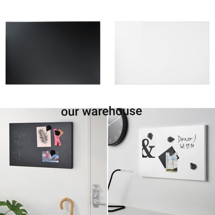 

SVENSAS Papan Memo, Papan Pengumuman, Memo Board, uk 40x60cm, steel - Putih
