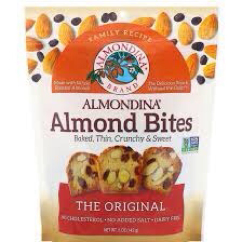 

Almondina Almond Bites 142gr