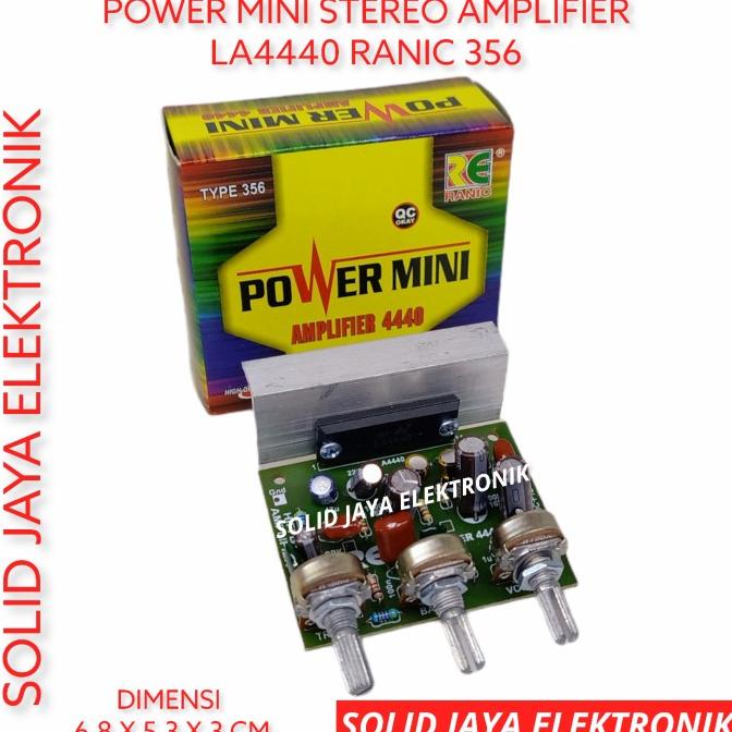 Jual Kit Power Mini Mono La V Dc Btl Tone Control Ampli Ranic