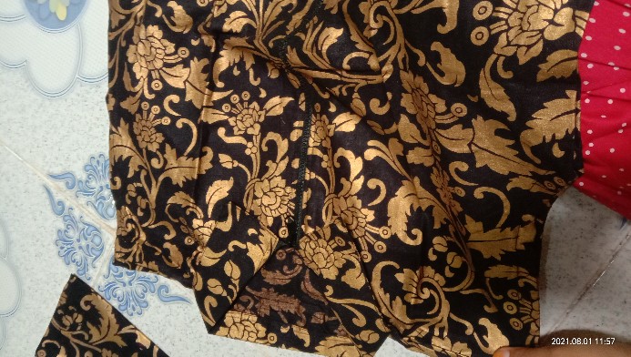 Batik Couple Keluarga Sania Ruffle Ori Ndoro Jowi Dnt Prada Bakung