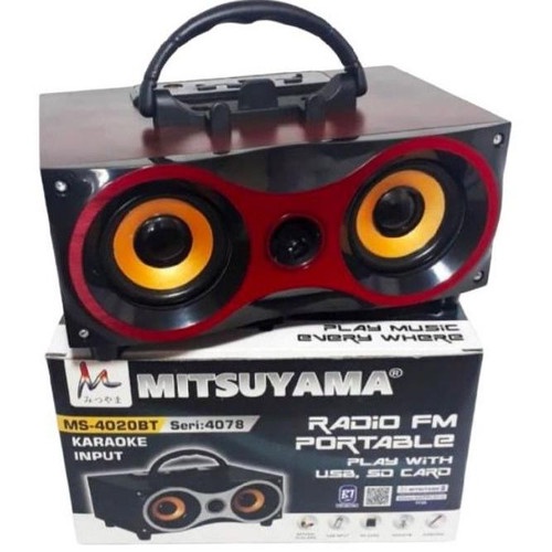 MUSIK BOX BLUETOOTH PLUS RADIO MITSUYAMA