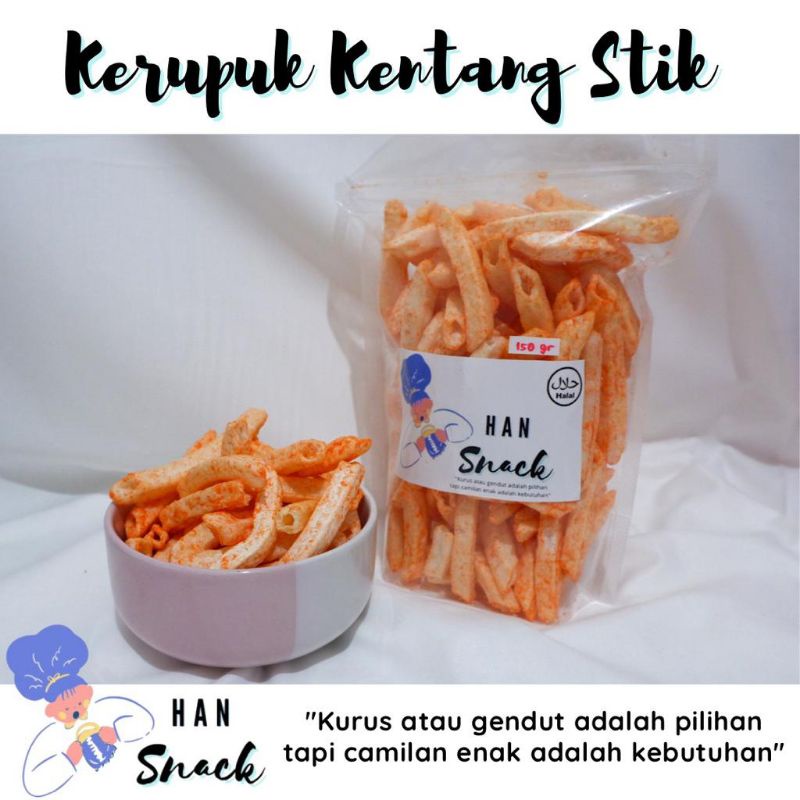 

Stik Kentang BBQ /potato Stick BBQ 150gr