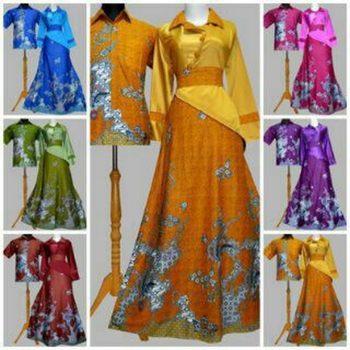 SARIMBIT BATIK GAMIS  MODERN PEKALONGAN (MODEL CINDERELA)