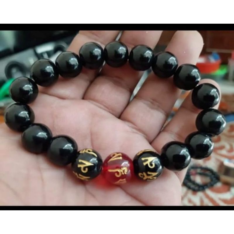 GELANG GIOK IMPOR ORI/GIOK HITAM ASLI.