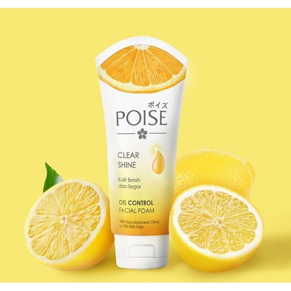 Poise Facial Foam Whitening