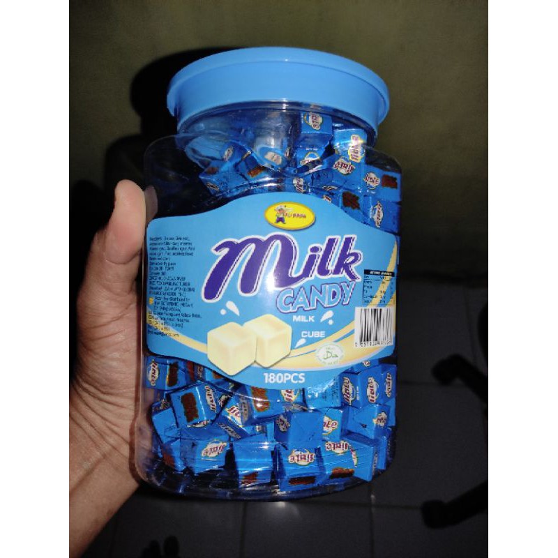 Milk Candy cube permen susu isi 180 pcs