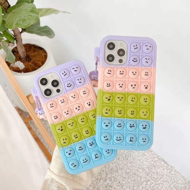 Case OPPO A33 A53 2020 A52 A92 Casing+Gantungan Kecil Cantik Lucu Cute Unik