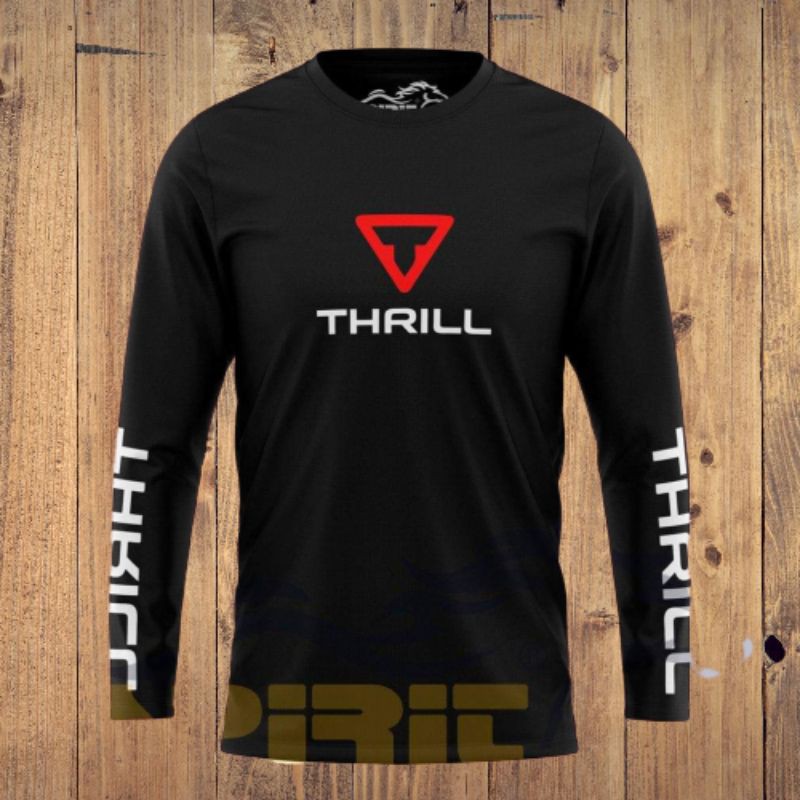 KAOS SEPEDA THRILL LENGAN PANJANG PRIA/WANITA