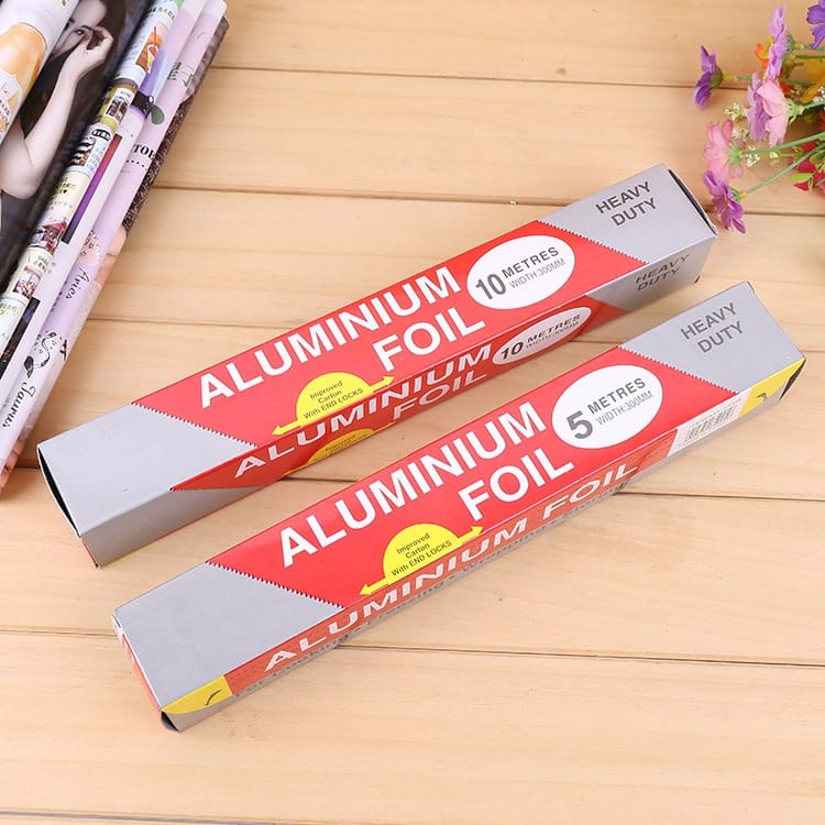 Aluminium Foil Kertas Pemanggang tahan Panas Aluminium Foil Heavy Duty Serbaguna 3 Meter 5 Meter 10 Meter