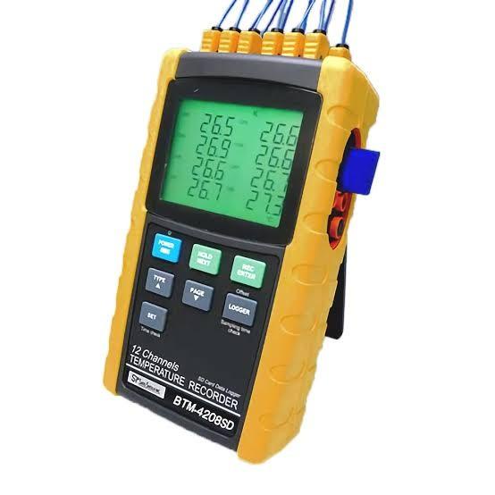 Temperature Recorder 12 Channels BTM-4208SD|Thermometer recorder