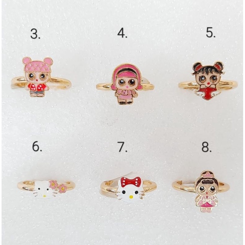 cincin anak karakter xuping